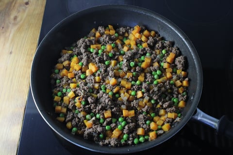 Ground Beef Shepherd’s Pie - Step #4 Finish the filling