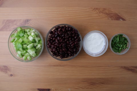 El Máximo Mexican Zucchini Boats - Step #3 Mise en place