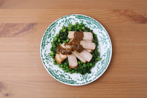 Pub-Style Pork Chops - Step #5 Dresser les plats