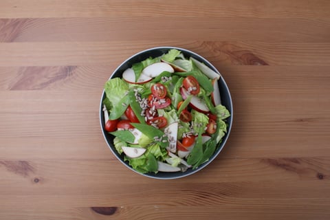 Paleo: BBQ Chicken Breasts - Step #3 Faire la salade