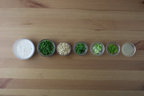 Tandoori Chicken Sandwiches - Step #2 Mise en place