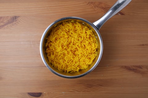 Chicken Jalfrezi - Step #1 Cook the rice