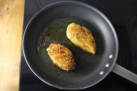 Chicken Jalfrezi - Step #2 Start the chicken