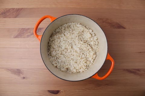 Greek-Style Chicken & Browned Feta Skillet - Step #2 Cuire le riz
