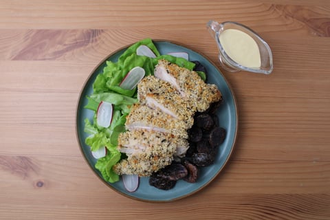 Crispy Dijonnaise Chicken Thighs - Step #5 Dresser les plats