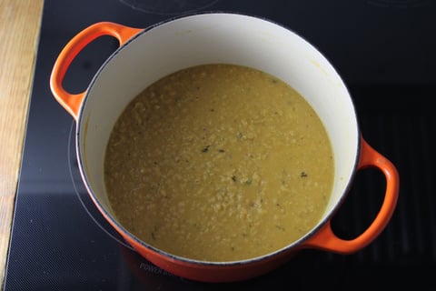 Creamy Vegan Red Lentil Dal - Step #2 Make the dal