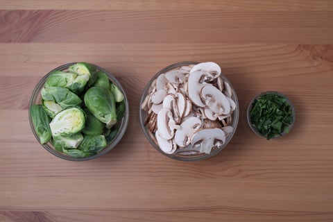 Creamy Mushroom Chicken Piccata - Step #1 Mise en place