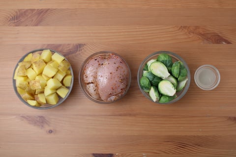 Sheet Pan Chicken Gado Gado - Step #1 Mise en place