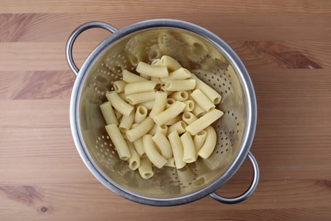 Speedy Rigatoni Alfredo - Step #1 Boil the pasta