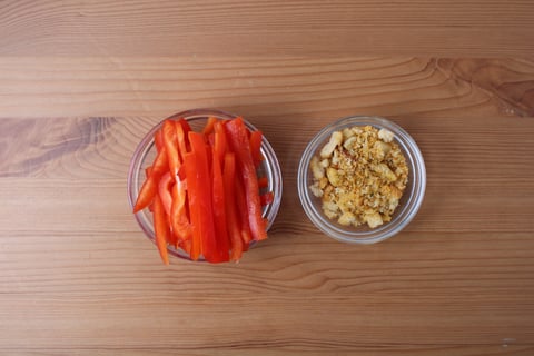 Speedy Rigatoni Alfredo - Step #2 Mise en place