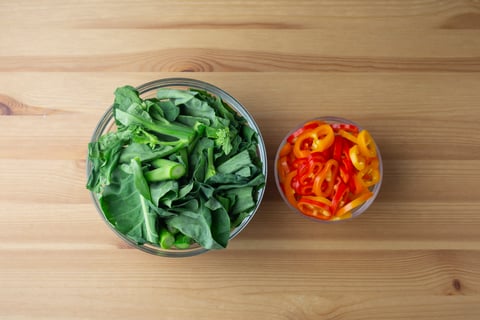Indonesian-Style Ground Beef & Noodles - Step #1 Mise en place
