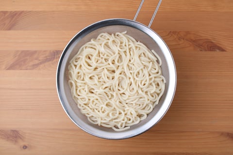 Beef Shanghai Noodles - Step #1 Boil the noodles