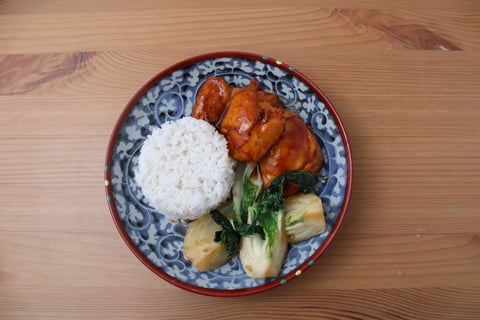 Goodfood Travels: Hong Kong Char Siu Chicken - Step #5 Plate your dish