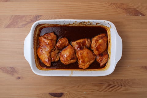 Goodfood Travels: Hong Kong Char Siu Chicken - Step #3 Roast the chicken