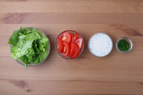 Grilled Piri Piri Chicken with Spiced Rice - Step #3 Mise en place