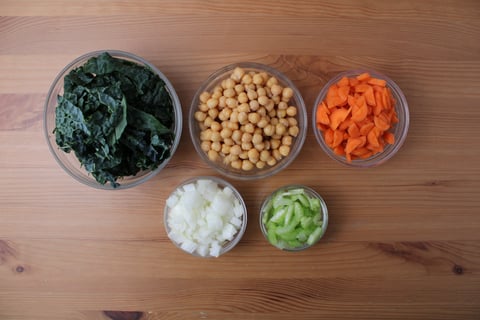 One-Pot Moroccan Harira - Step #1 Mise en place
