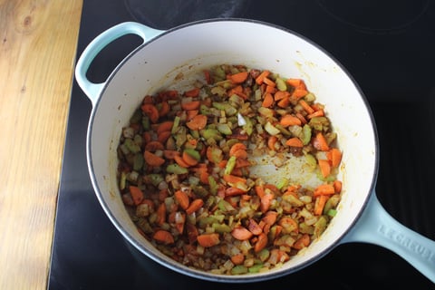One-Pot Moroccan Harira - Step #2 Commencer la harira