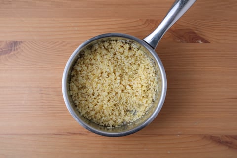 Warm Za’atar-Roasted Vegetable Bulgur Bowls - Step #1 Cook the bulgur