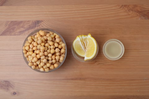 Mediterranean Chickpea & Eggplant Stew - Step #1 Mise en place