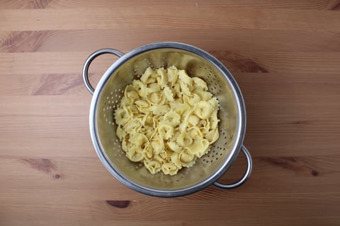 Nick’s Pick | Cheese Tortellini with Summer Corn & Feta - Step #1 Boil the pasta