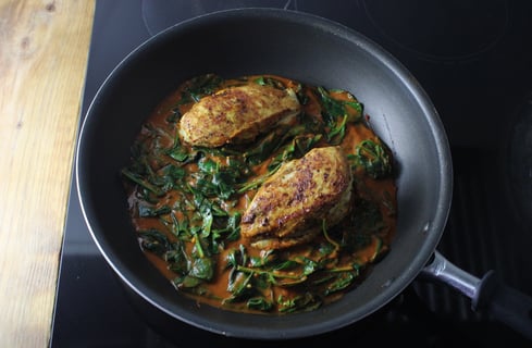 Cashew Butter Chicken Masala - Step #3 Make the sauce