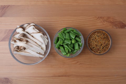 Spicy Japanese Halibut - Step #1 Mise en place