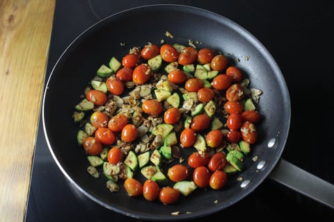 Quick Tomato Butter Mafaldine - Step #2 Start the sauce