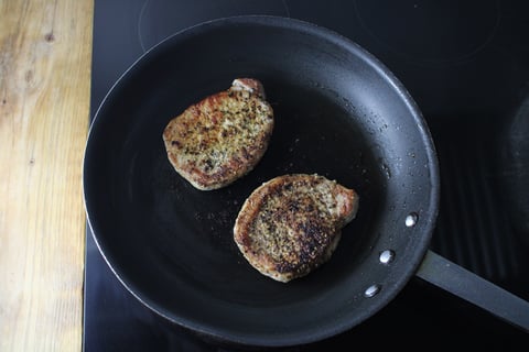 Spiced Pork Chops - Step #1 Cook the pork