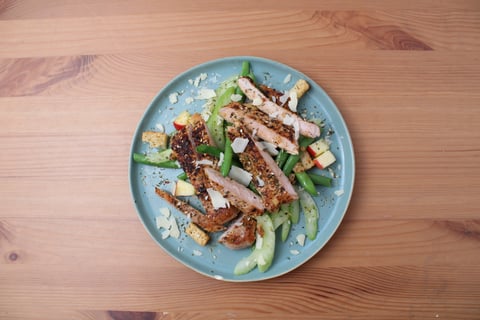 Spiced Pork Chops - Step #4 Plate your dish