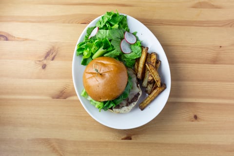 Beef Smash Burgers - Step #6 Plate your dish