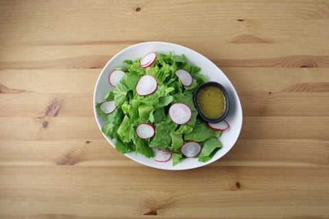 Beef Smash Burgers - Step #4 Make the salad
