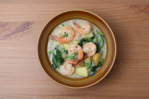 One-Pot Springtime Shrimp Chowder - Step #5 Dresser les plats