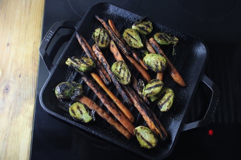 Seared Salmon & Veggie Masala - Step #1 Cook the vegetables