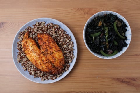 Blackened Fish Fillets - Step #5 Plate your dish