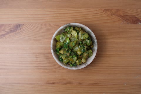 Impossible™ Beef Barbacoa Tacos - Step #2 Faire la salsa verde