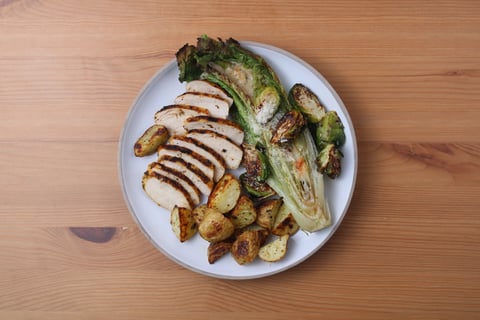 BBQ Chicken Breasts - Step #6 Dresser les plats