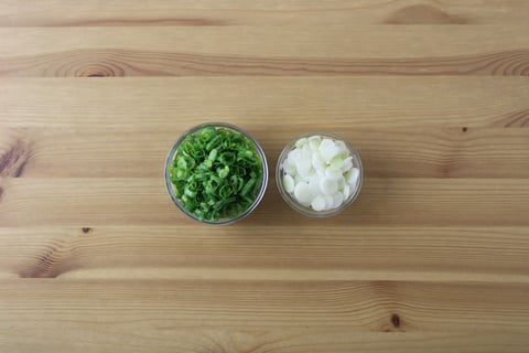 Scallion & Cheddar Risotto - Step #2 Mise en place