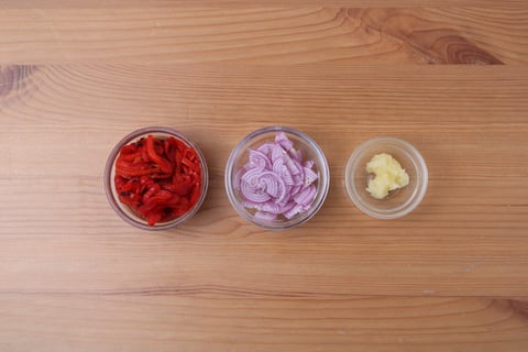 Carb-Wise: Warmly Spiced Tilapia Stew - Step #4 Mise en place