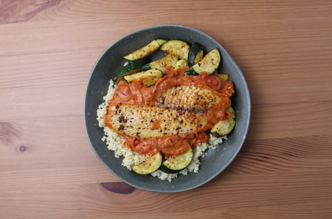 Carb-Wise: Warmly Spiced Tilapia Stew - Step #6 Dresser les plats