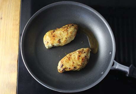 Curried Chicken Breasts - Step #2 Cook the chicken