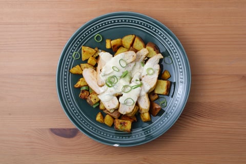 Curried Chicken Breasts - Step #5 Plate your dish