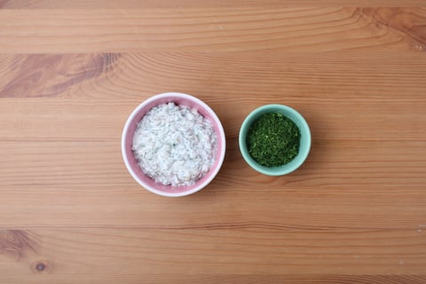 Protein Swap | Pork Tenderloin Schnitzel with Pickle Sour Cream - Step #4 Make the herb & pickle cream