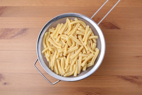 Quick Seared Pork Chops - Step #1 Boil the pasta