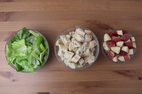 Chunky Potato & Bacon Chowder - Step #2 Mise en place