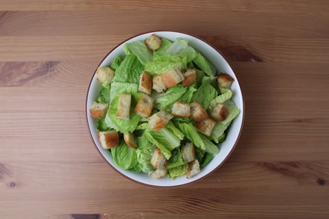 Chunky Potato & Bacon Chowder - Step #5 Make the salad