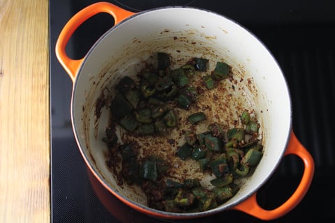 White Bean & Sweet Potato Chili - Step #3 Commencer le chili