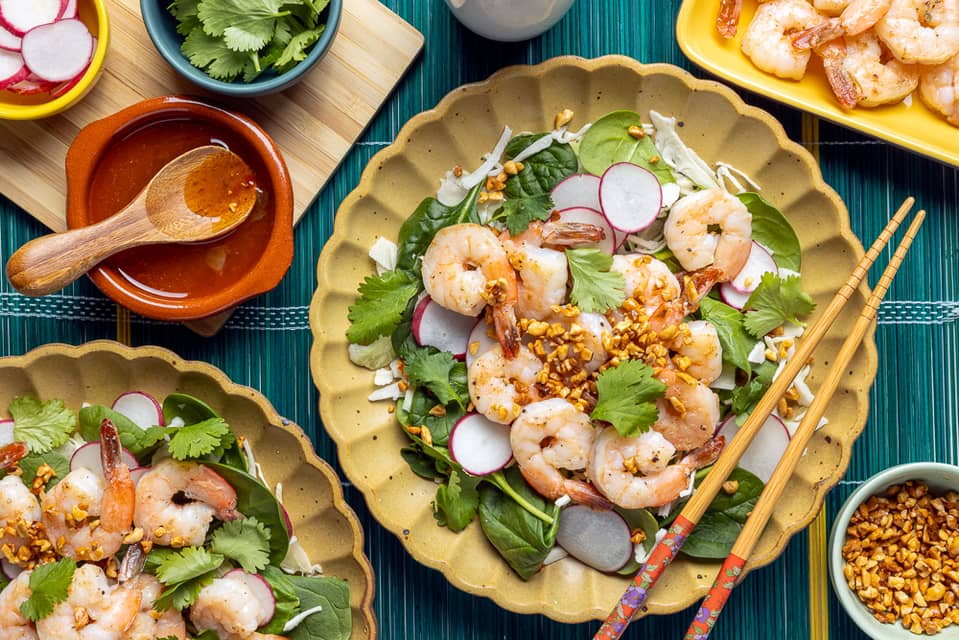 Speedy saigon shrimp salad - Extra large standard