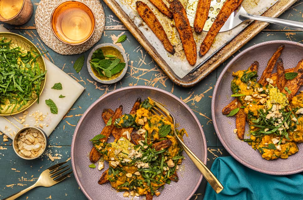 Curried lentil leek cashew dal - Extra large standard