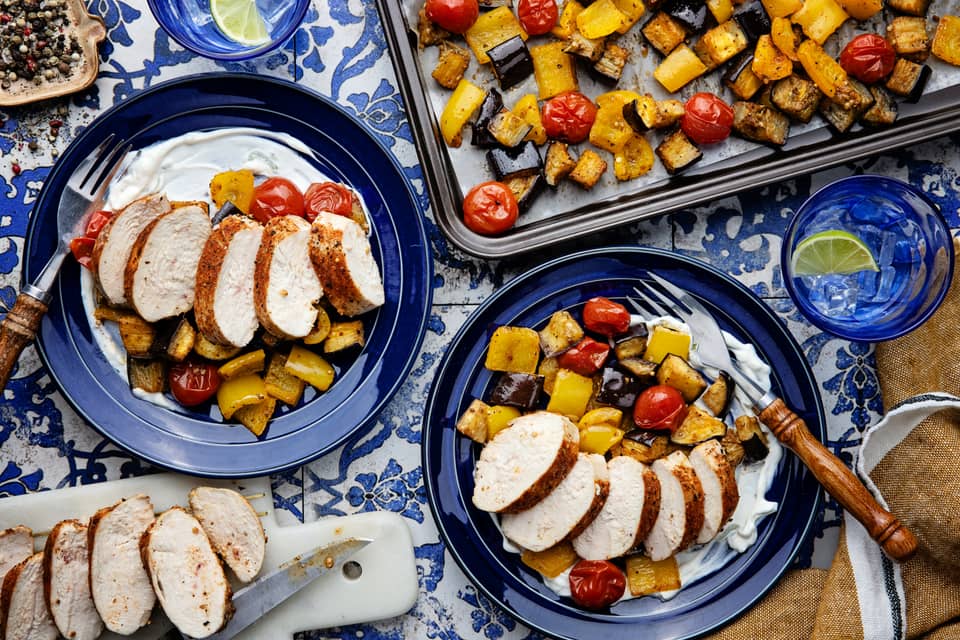 Keto greek stylechicken traybake - Extra large standard
