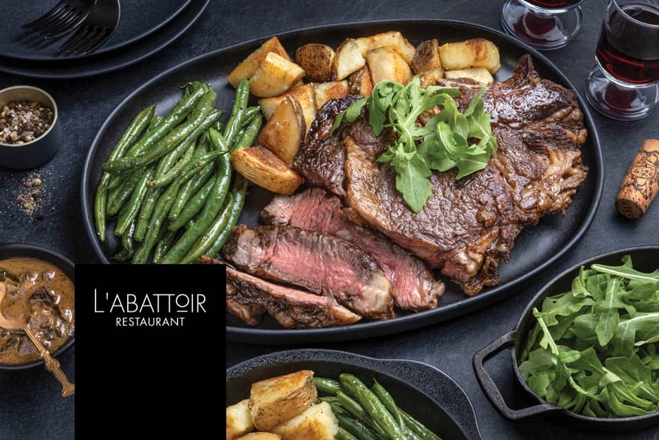 Goodfood x labattoir grass fed rib steak with porcini sauce - Extra large standard